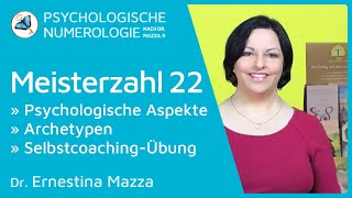 Numerologie Lebenszahl 224 bzw Meisterzahl 22 [upl. by Ainolopa]