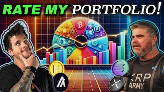 RATE MY PORTFOLIO Crypto News amp GIVEAWAY [upl. by Scevor]