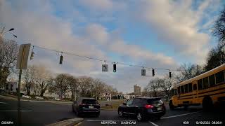 letting bus go because the driver doesnt know how to merge  speeder on right  left lane hogs viofo [upl. by Norah203]