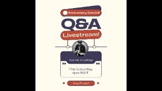 Alex Farrans Anniversary QampA Livestream qanda askmeanything [upl. by Ened]