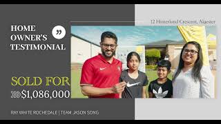 12 Hinterland Crescent Algester QLD 4115  Auction Recap [upl. by Ahsi]