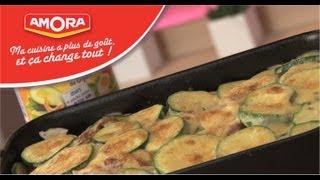 Gratiné de courgettes à la mayonnaise  750g [upl. by Yrollam]