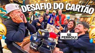 DESAFIO DO CARTÃO NO URUGUAY 🇺🇾 quem pagou tudo no Burguer King [upl. by Suez]