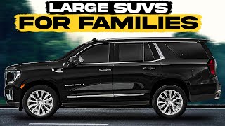 Best Large 8SEATER SUVs for Families in 2024 [upl. by Wixted444]