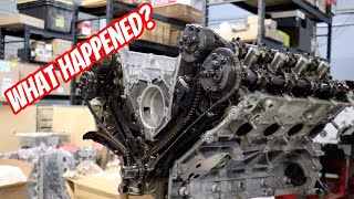 Shelby GT350 52L Engine Teardown  What went Wrong [upl. by Karna]