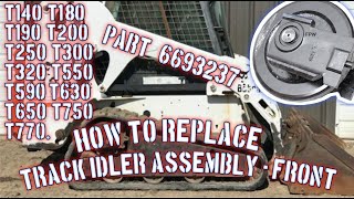 How TO Replace track idler assembly [upl. by Cod307]