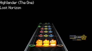 Clone Hero Chart Preview Lost Horizon  Highlander The One [upl. by Shum]