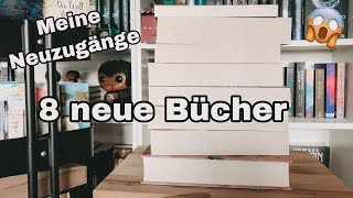 Meine Neuzugänge 8 neue Bücher 😱  Readandfit Booktube [upl. by Bertolde]