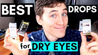 Best Dry Eye Drops  My Top 3 Artificial Tears Eye Drops [upl. by Consolata800]