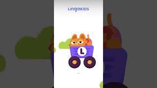 IJKL Words for Kids 🛻🎶 Sing along with the ABC TRUCK with Lingokids abcdsong forkids [upl. by Nnairahs]