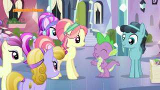 Greek  MLPFiM  Thorax transforms to Crystal Hoof S06E16 [upl. by Gan]