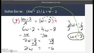 Solving Equations with Variables on Both Sides [upl. by Safir]