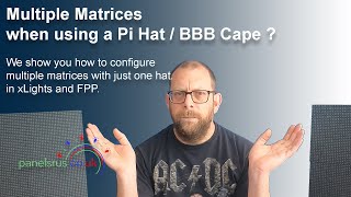 Multiple Matrices when using one Pi Hat  BBB Cape [upl. by Jessy]