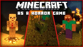 12 Mods That Turn Minecraft into a Scary Horror Game [upl. by Iretak368]