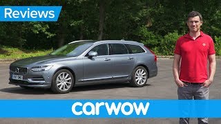 Volvo V90 Estate 2018 indepth review  carwow Reviews [upl. by Lalise]