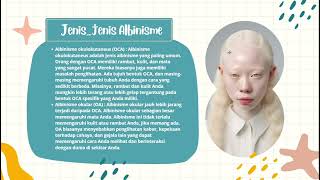 Penjelasan Kelainan Albino [upl. by Helmer]