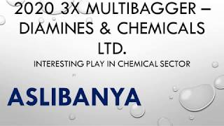 2020 English  Diamines and Chemicals Ltd 3X multibagger [upl. by Aleuqahs]