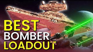 Star Wars Squadrons BEST bomber laodout for fleetbattles  Loadout guide [upl. by Karalee437]