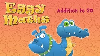 Teach kids addition with Eggy Add to 20 App  Reading Eggs Educational Apps  Ages 417 best apps [upl. by Ellierim33]