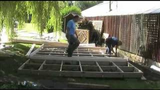 How to fit your own Garden Log Cabin Summer House or Garden building [upl. by Yoj130]