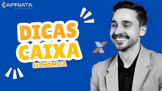 Dicas para a sua prova da CAIXA ECONÔMICA  Importantíssimo [upl. by Maghutte]