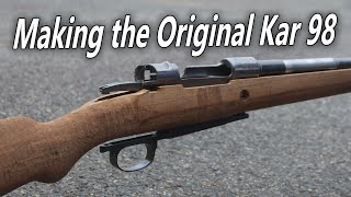 Fitting the Stock on the Original Kar 98 Part 2 [upl. by Gemini13]