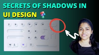 Learn shadow ratio for UI designs in Figma  Neumorphism  Soft Shadows [upl. by Nova920]