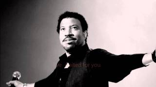 Lady  Lionel Richie 720P HD with Lyrics [upl. by Kcirddahc]