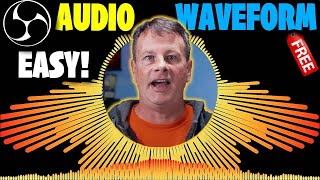 Audio Waveform Visualizer Effect In OBS FREE [upl. by Yenttirb122]