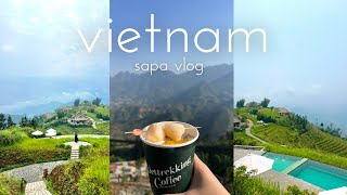 Vietnam Vlog 🇻🇳  staying in Topas Ecolodge in Sapa [upl. by Ardnaek654]