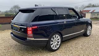 2017 Facelift Range Rover Vogue SE 30 TDV6 for sale Loire blue [upl. by Kat]