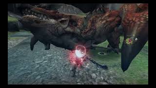 Adrenaline Longsword Rathalos solo  Monster Hunter Tri [upl. by Ladonna]