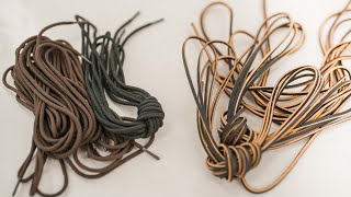 Nylon VS Leather Laces [upl. by Baum]