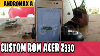 ROM Acer Liquid z330 OS Andromax A  Custom ROM Review [upl. by Omor]