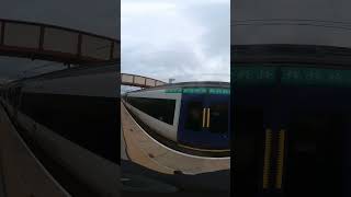 Ilkley railway station platform 1 Double length train on the first Sunday October 2024 trains [upl. by Ludlew193]