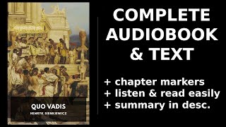 Quo Vadis 12 ❤️ By Henryk Sienkiewicz FULL Audiobook [upl. by Abraham721]