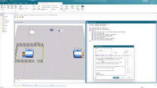 Plant Simulation 24  AGVs Advanced [upl. by Uda]