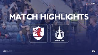 HIGHLIGHTS  Raith Rovers 10 Falkirk  280924 [upl. by Yclek]