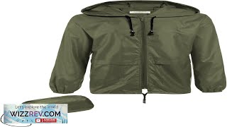 COOFANDY Mens Packable Rain Jacket Lightweight Waterproof Raincoat with Hood Outdoor Rain Review [upl. by Wendel621]