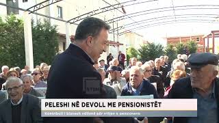 Peleshi në Devoll me pensionistët Kontributi i biznesit ndihmë për rritjen e pensioneve [upl. by Nason]