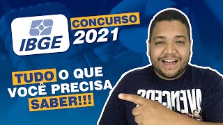 CONCURSO IBGE  CENSO 2021  Edital CEBRASPE [upl. by Terrye]