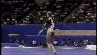 Svetlana Khorkina  1998 Goodwill Games EF  Floor Exercise [upl. by Crysta79]