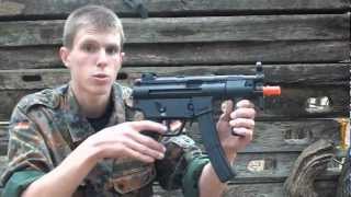 WELL G55 Gas BlowBack Airsoft Gun Review [upl. by Kenon221]