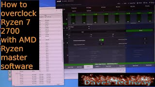 How to overclock Ryzen 7 2700 with AMD Ryzen master software [upl. by Fabrianna]