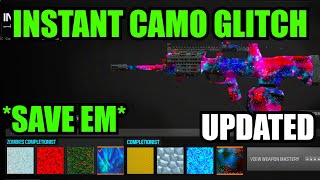 updated INSTANT CAMO GLITCH MW3 INTERSTELLARBOREALIS  SAVE MW3 GLITCHES WARZONE GLITCH [upl. by Dunstan521]