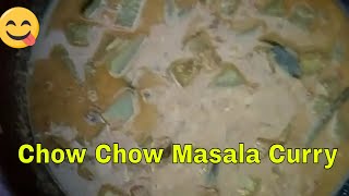 Chow Chow Masala CurryVegetrianChow Chow RecipeAbi Healthy Tips [upl. by Aihsiek]