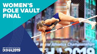 Womens Pole Vault Final  World Athletics Championships Doha 2019 [upl. by Aissyla]