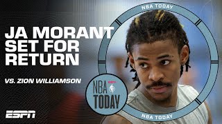 Ja Morant makes his return vs Zion Williamson amp Pelicans 👀 Who faces MORE PRESSURE  NBA Today [upl. by Atsirtal]