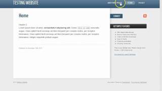 GetSimpleCMS part2 installing and basic usemp4 [upl. by Julianna467]