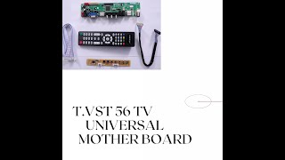 TVSTV56TVST59 led universal Board [upl. by Nylyrehc529]